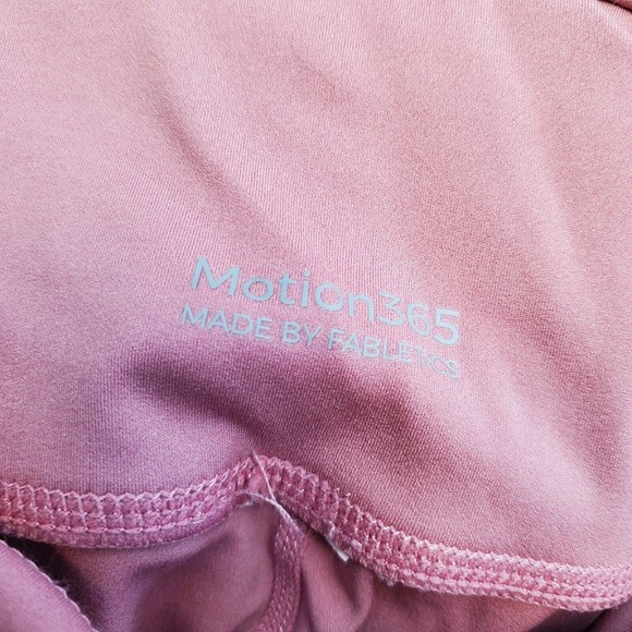 Fabletics Womens Leggings Pants Pink Power Hold Full Length Pockets No Size Tag - Picture 12 of 13